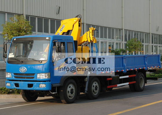 Κίνα Ανθεκτικός τοποθετημένος φορτηγό γερανός μεταφορών XCMG με την ανώτατη ικανότητα ανύψωσης 6300kg εργοστάσιο